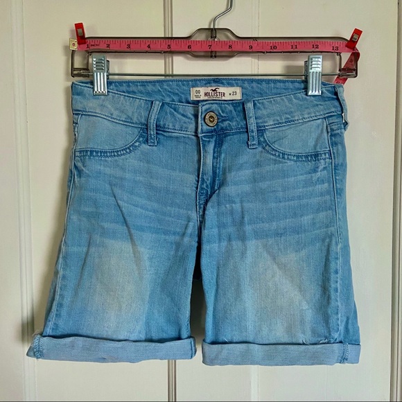 Hollister Women’s Shorts Denim Size 00 W 23-25 - Picture 3 of 4